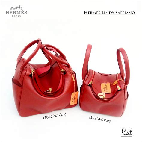 hermes lindy red|Hermes lindy bags sizes.